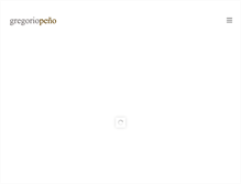 Tablet Screenshot of gregoriopeno.com